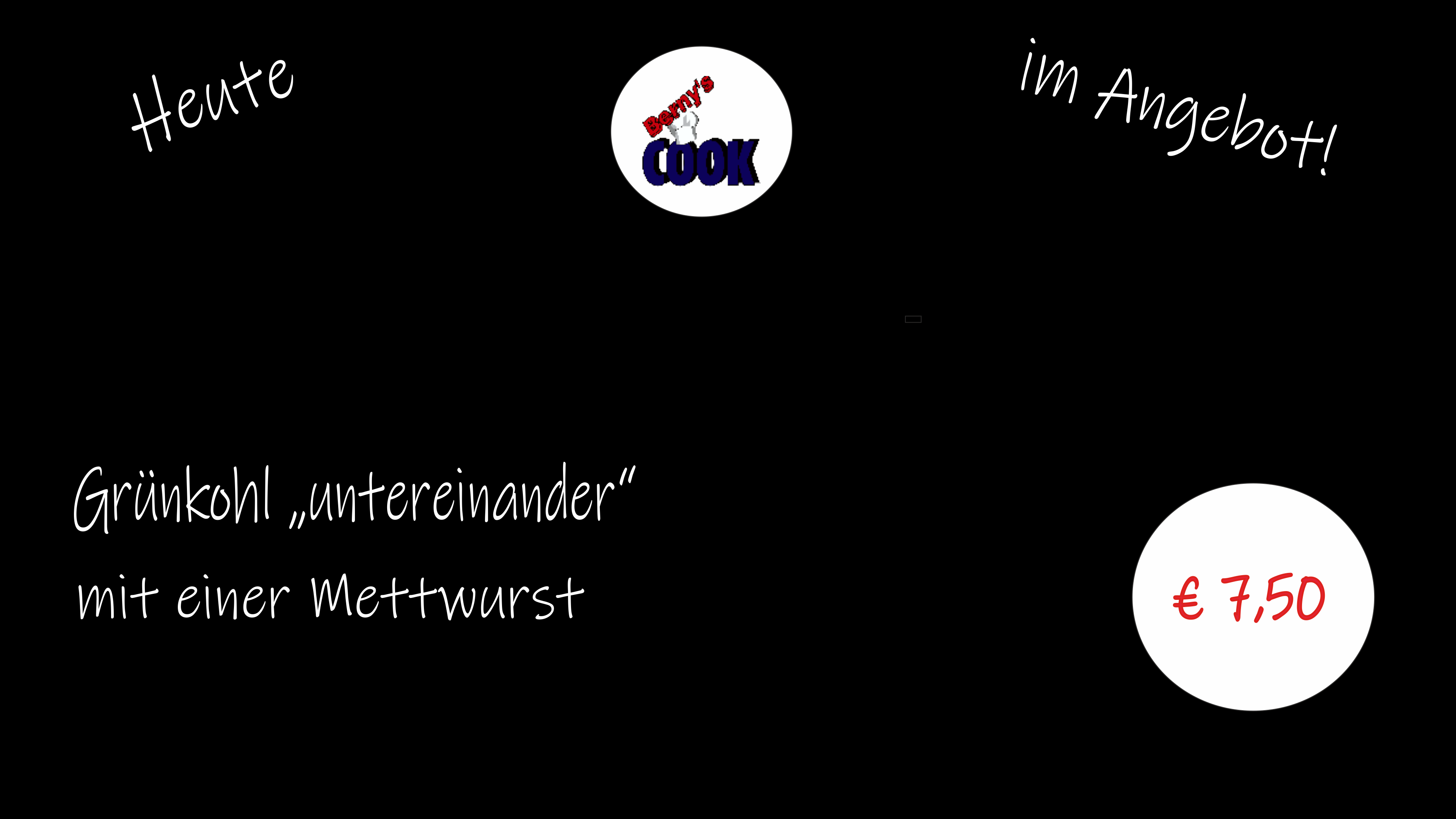 Bernys Cook Wochenangebot 0