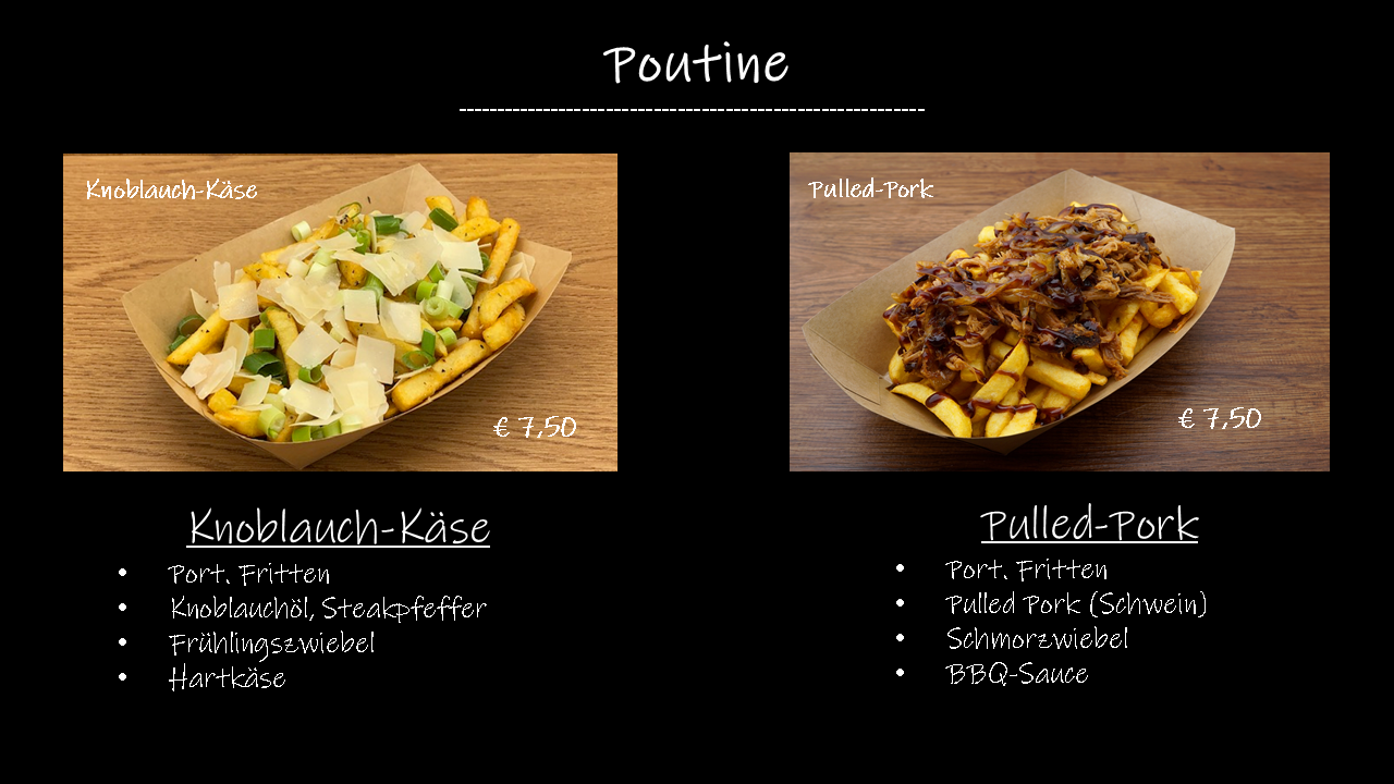 Bernys Cook Speisekarte 3