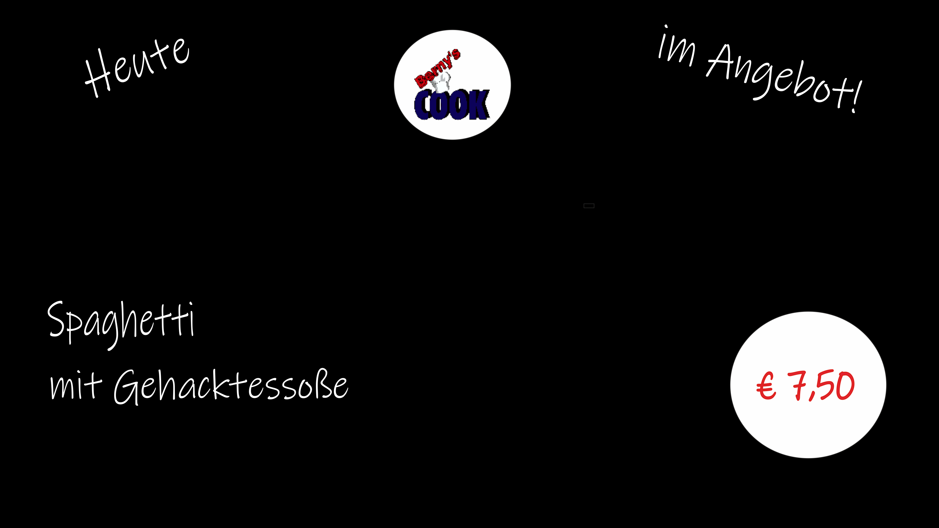 Bernys Cook Wochenangebot 0